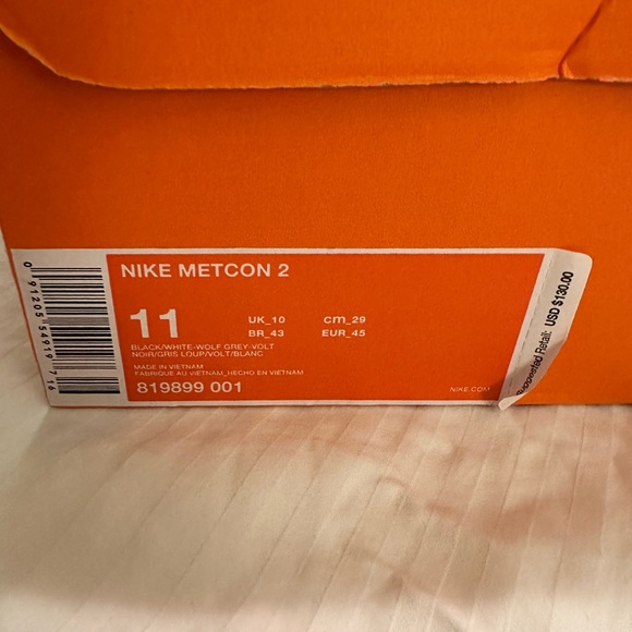 NIKE METCON 2 - Size US11, UKS10 - Black - Picture 7 of 7